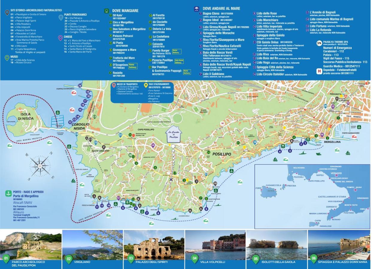 La Casetta Di Posillipo Napoli Eksteriør billede